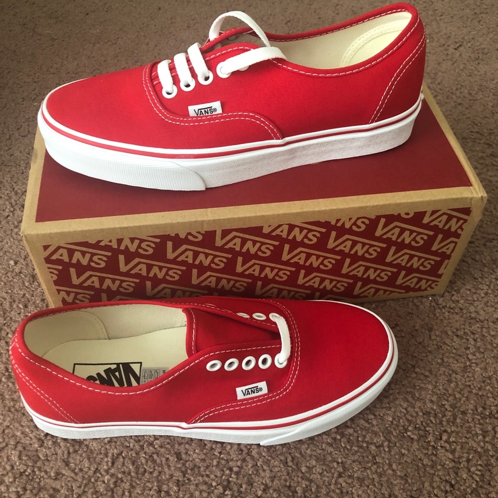 Red Vans